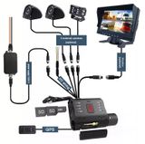 PROFIO X6 - 4 kanálová kamera do auta wifi 4G SIM FULL HD + LIVE monitoring