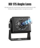 AHD couvací set - přední HD kamera + zadní kamera s 11x IR LED + 7&quot; HD monitor