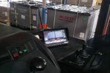 Laserový SET pro vysokozdvižný vozík - HD wifi kamera IP69 a 7″ AHD monitor + baterie 10000 mAh