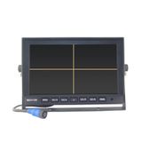 Kabelový parkovací set AHD - HD 10&quot; monitor + 3x kamera s 18 IR LED