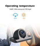 Miniaturní couvací 190° kamera do auta FULL HD - voděodolná IP68