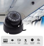 Mini DOME FULL HD kamera fisheye 160° + 16 IR LED + mikrofon