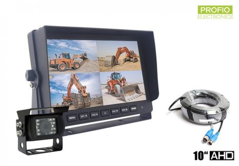 Set na couvání či parkování - 10" HD monitor do auta + 1x HD kamera