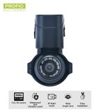 Indoor a outdoor FULL HD kamera s IP69 krytím + 12 IR LED noční vidění + f3,6mm