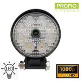 Výkonná couvací FULL HD 130° kamera s 8x LED pracovní světlo + krytí IP68